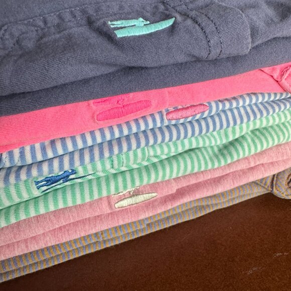 5 Johnnie O Polos and 1 Patagonia Polo - Picture 1 of 9